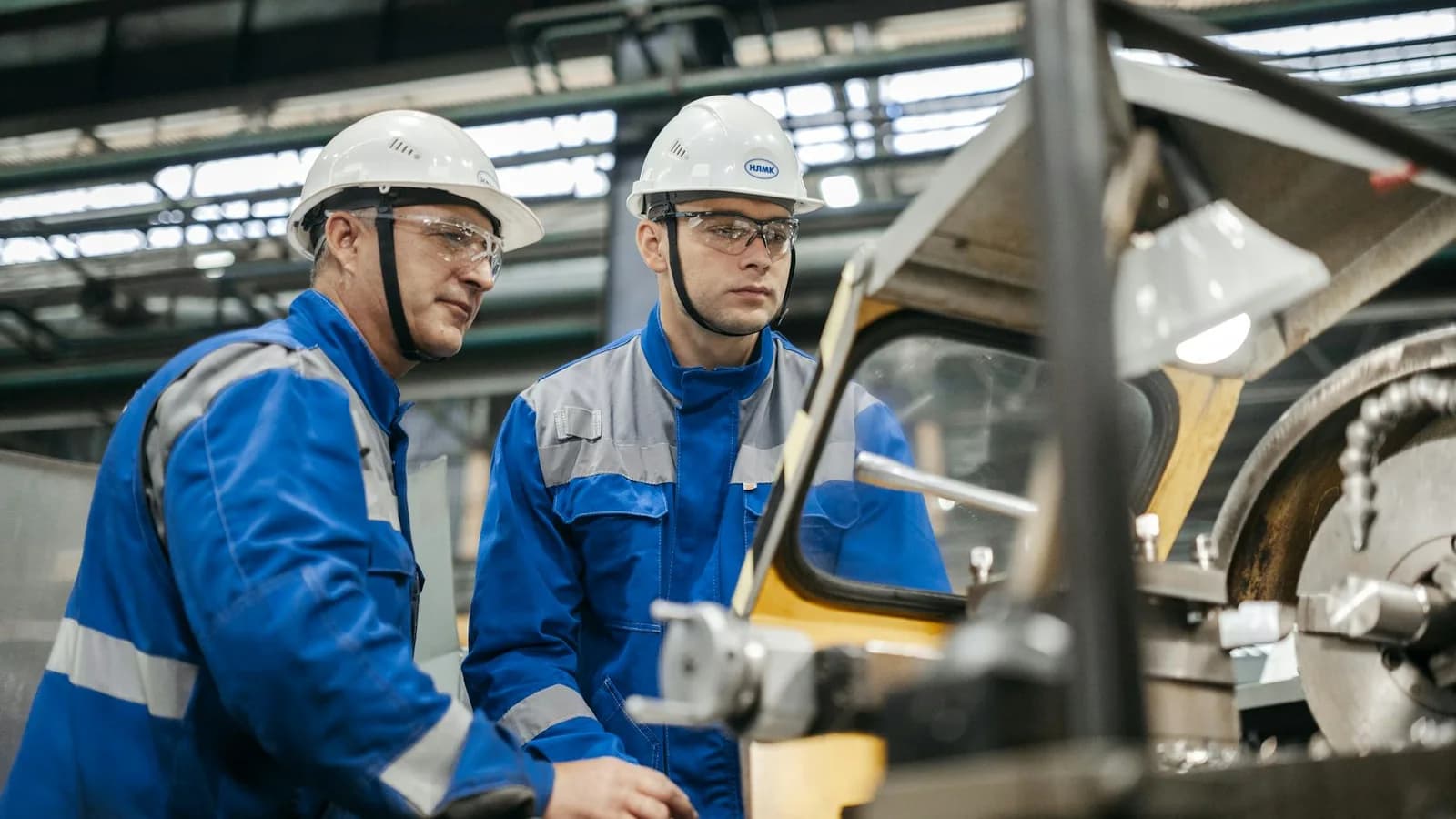 Manufacturing plant balancing pedestrian safety and operational flow