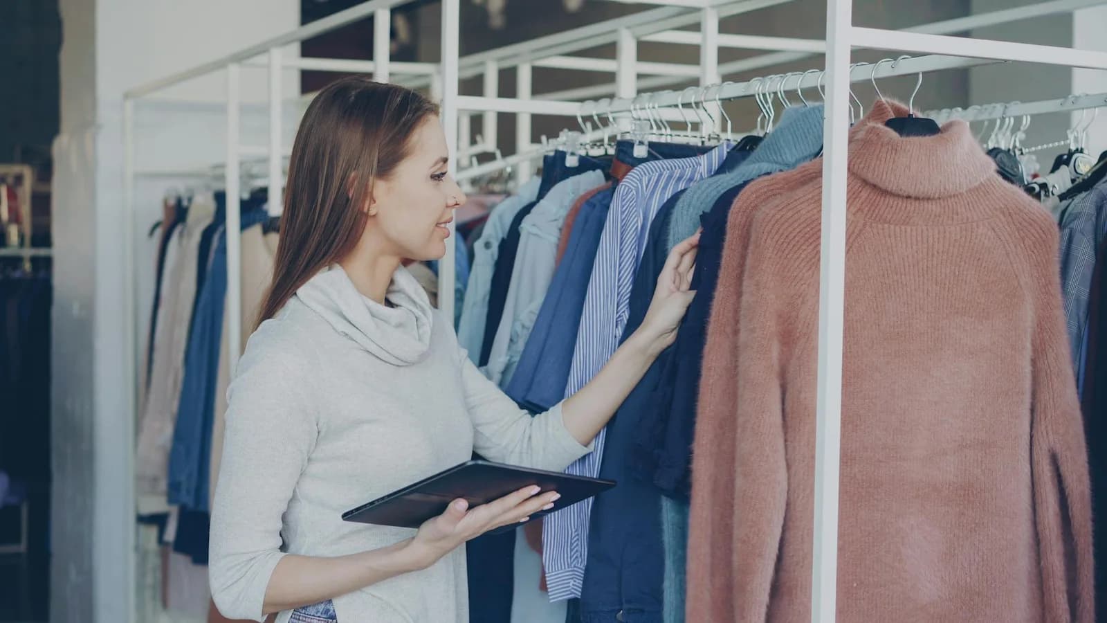 Retail assortment presentation designed for choice clarity