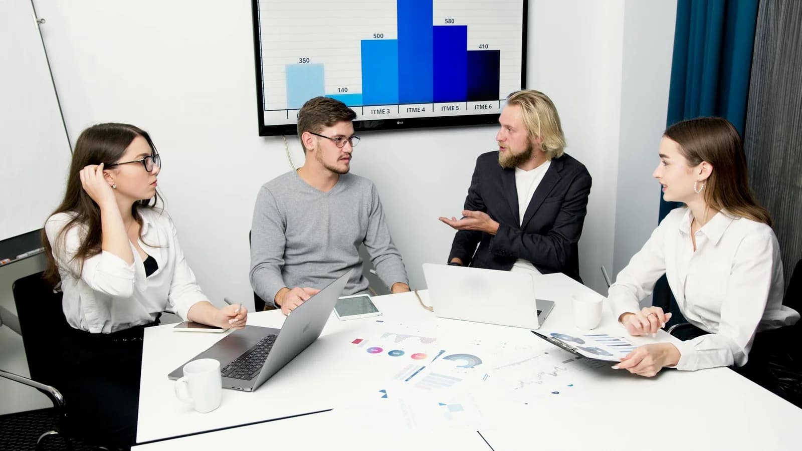 Retail team operating in a customer-facing environment